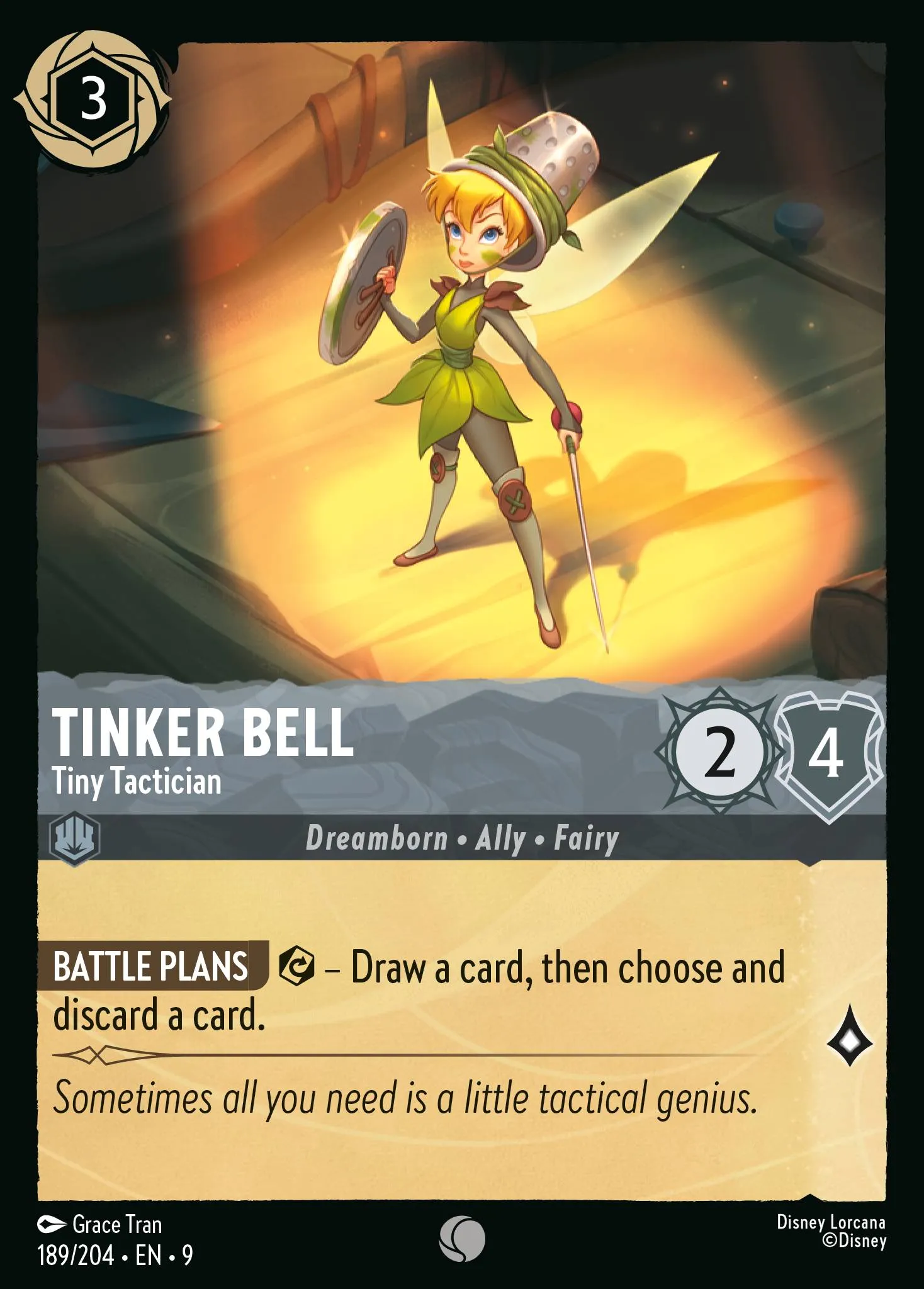 Tinker Bell - Tiny Tactician · Fabled 189/225