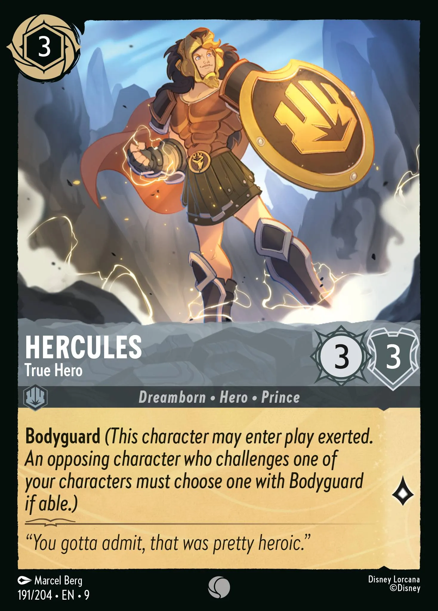 Hercules - True Hero · Fabled 191/225