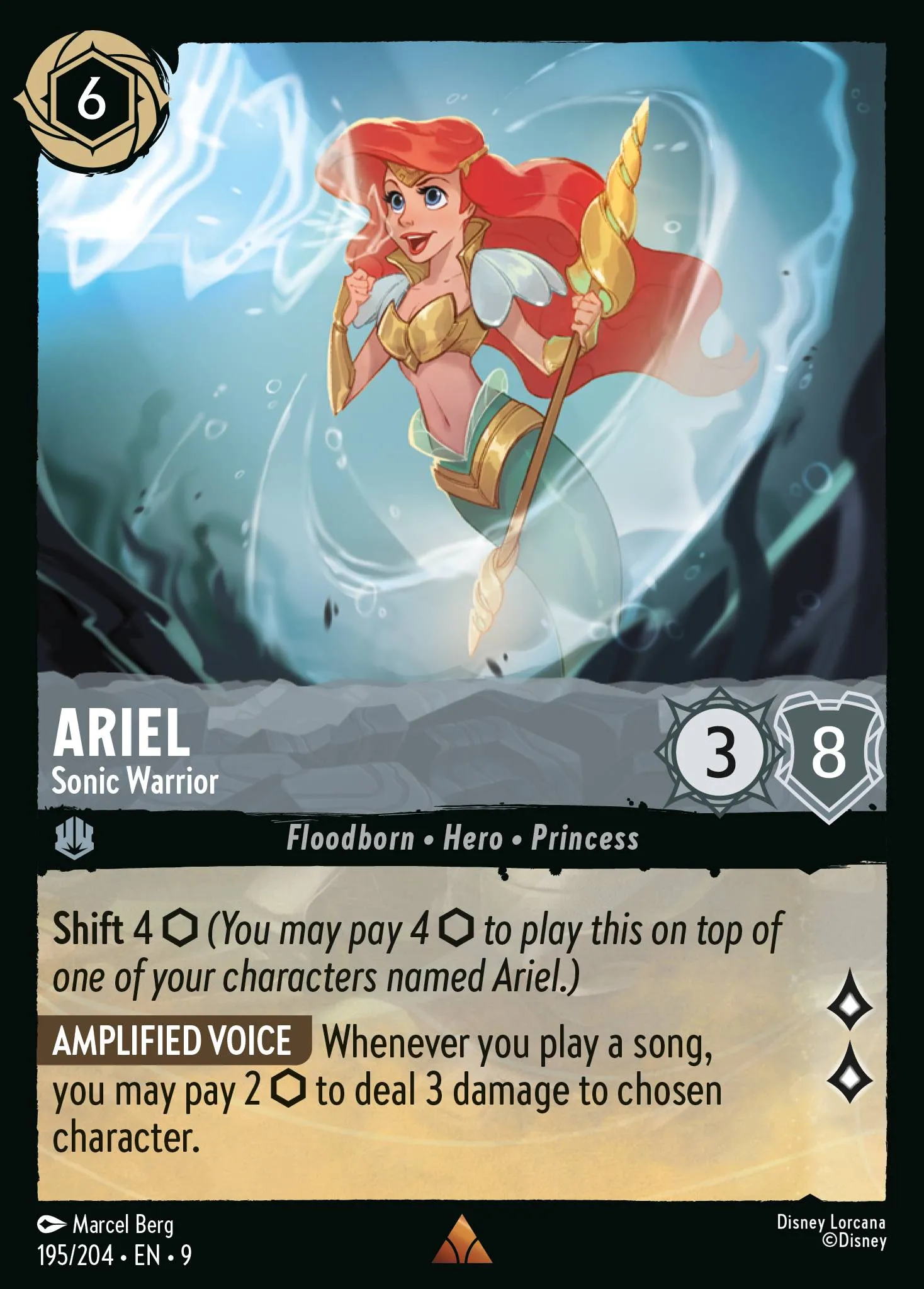 Ariel - Sonic Warrior · Fabled 195/225