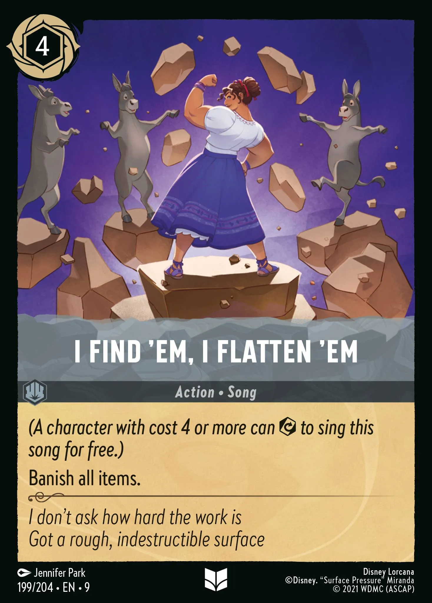 I Find 'Em, I Flatten 'Em · Fabled 199/225