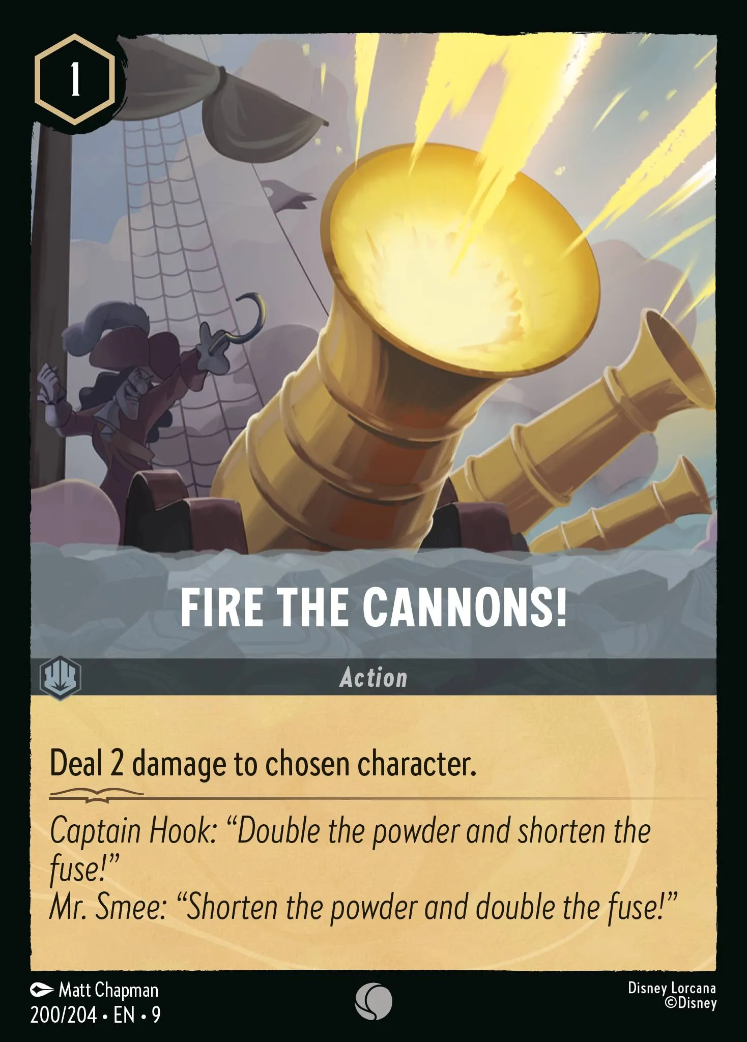 Fire the Cannons! · Fabled 200/225