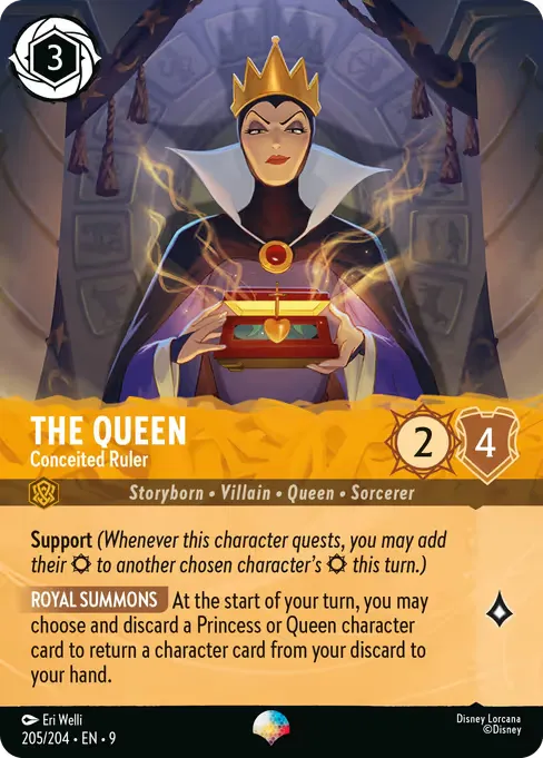 The Queen - Conceited Ruler · Fabled 205/225