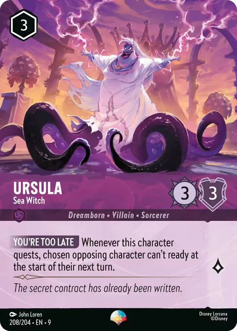 Ursula - Sea Witch · Fabled 208/225