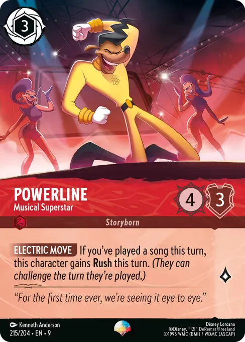 Powerline - Musical Superstar · Fabled 215/225