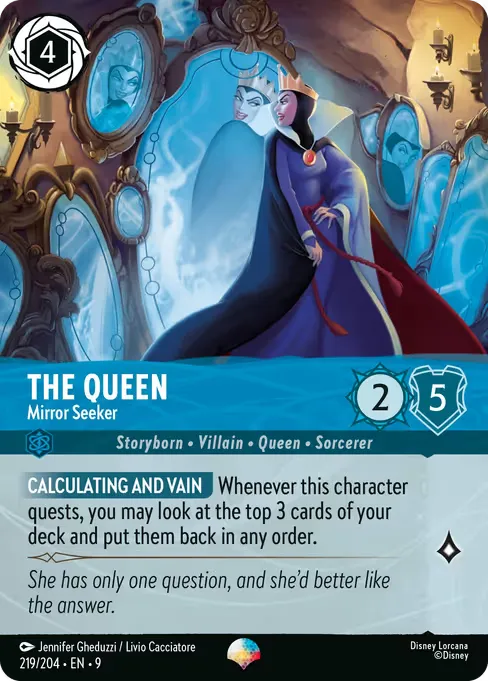 The Queen - Mirror Seeker · Fabled 219/225
