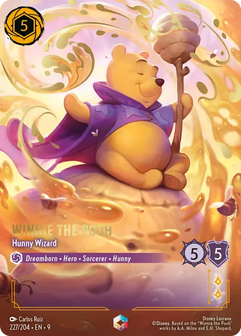 Winnie the Pooh - Hunny Wizard · Fabled 227/225