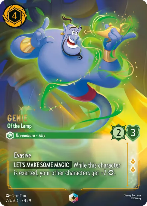 Genie - Of the Lamp · Fabled 229/225