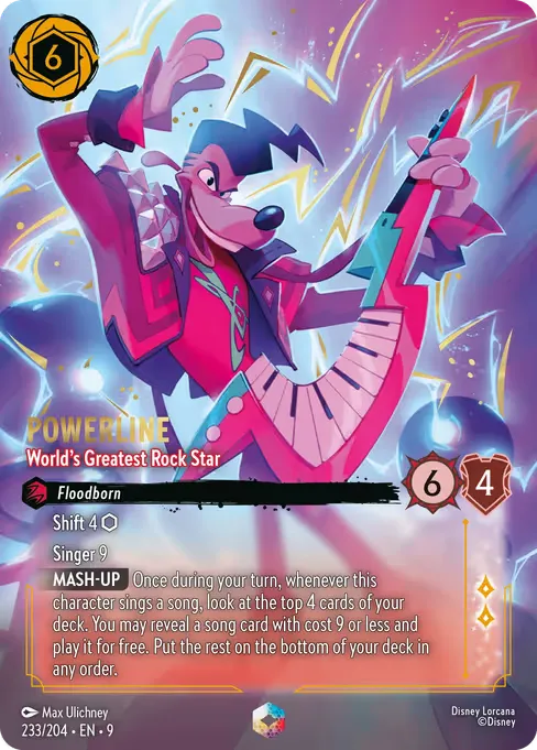 Powerline - World's Greatest Rock Star · Fabled 233/225