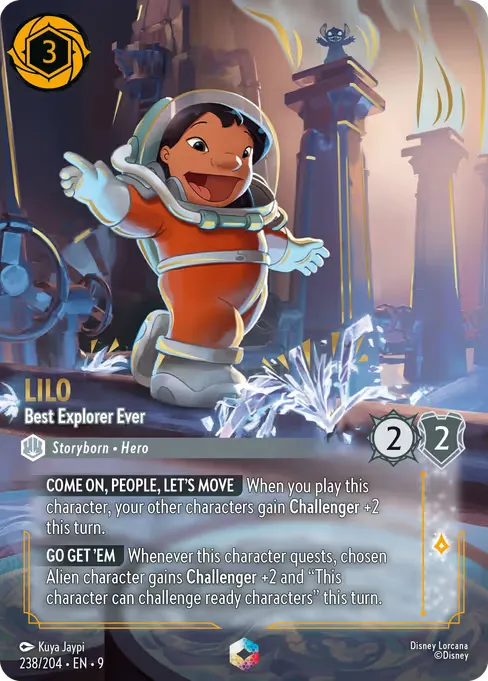 Lilo - Best Explorer Ever · Fabled 238/225