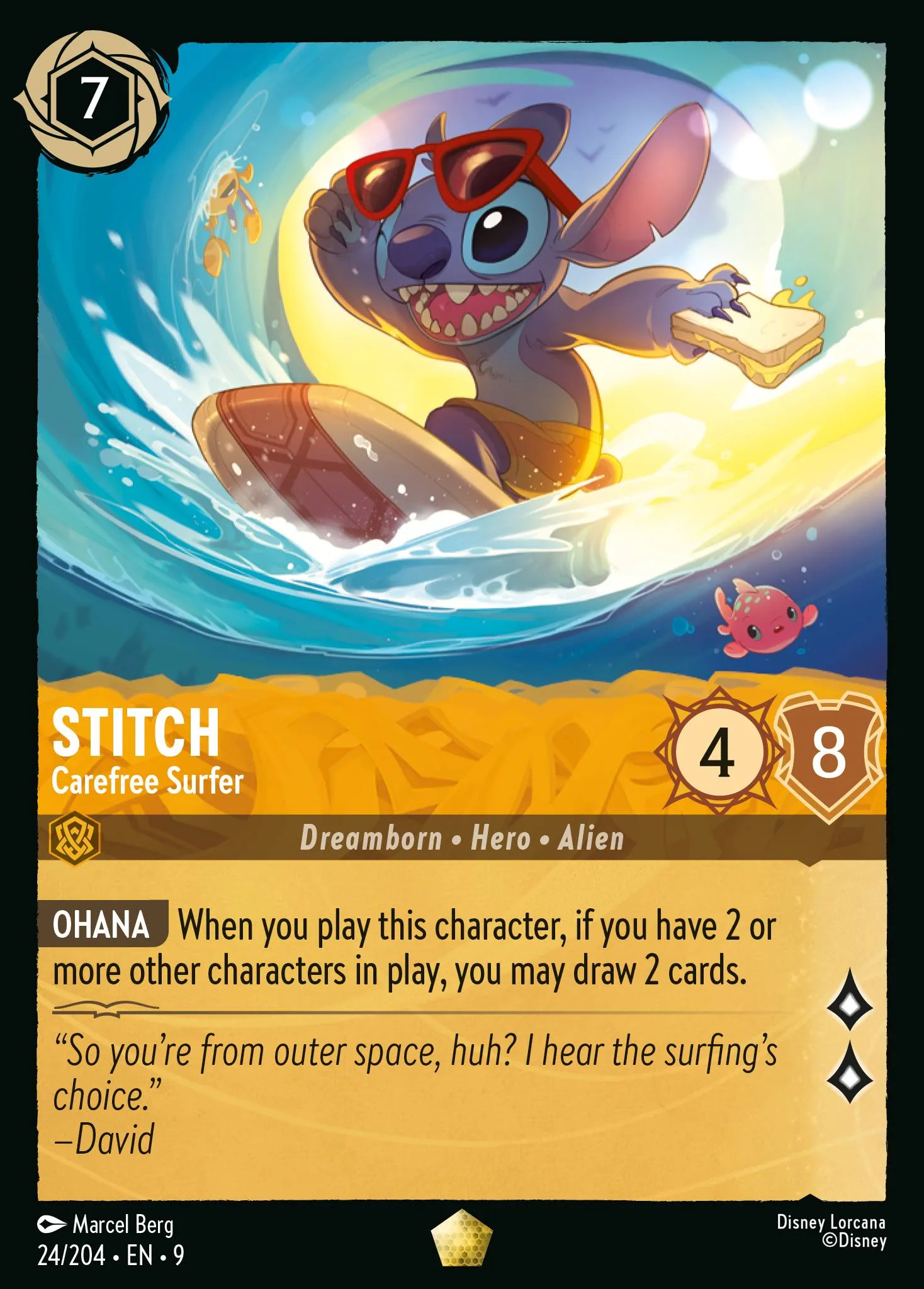 Stitch - Carefree Surfer · Fabled 24/225