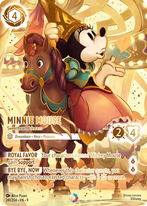 Minnie Mouse - Sweetheart Princess · Fabled 241/225