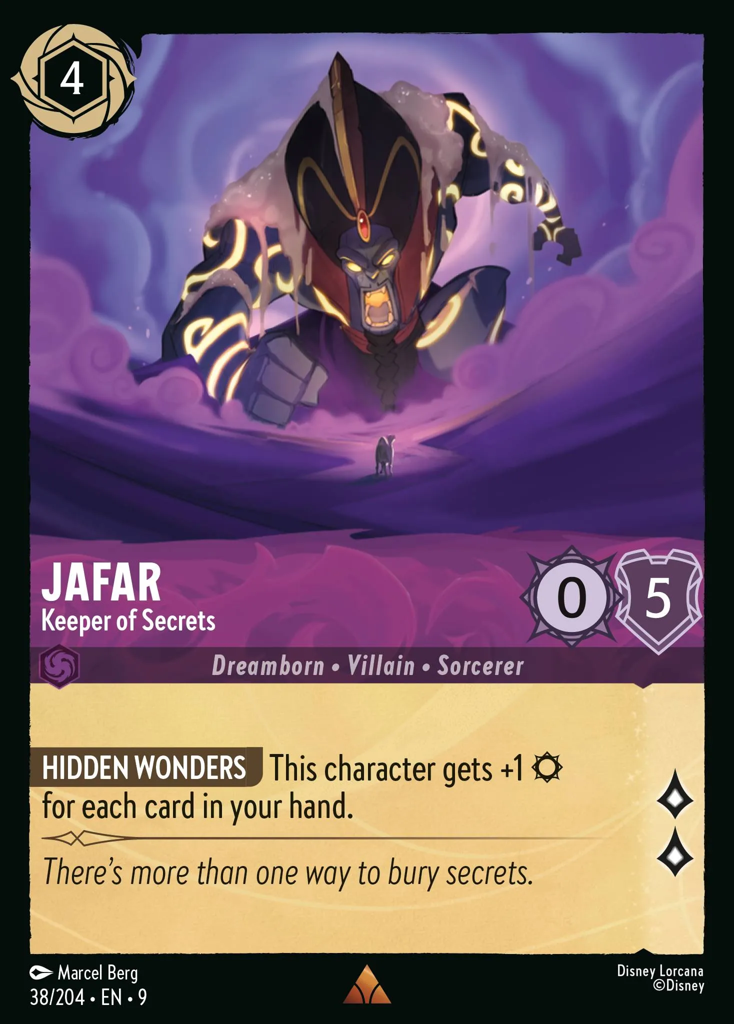 Jafar - Keeper of Secrets · Fabled 38/225
