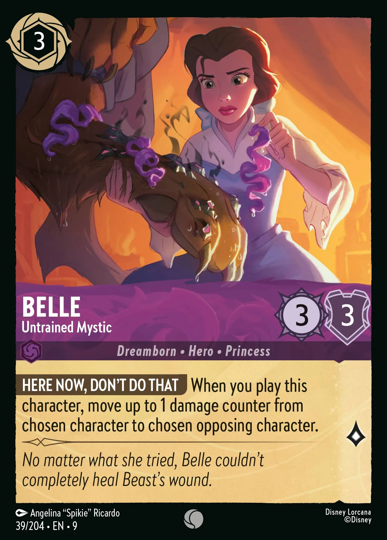 Belle - Untrained Mystic · Fabled 39/225