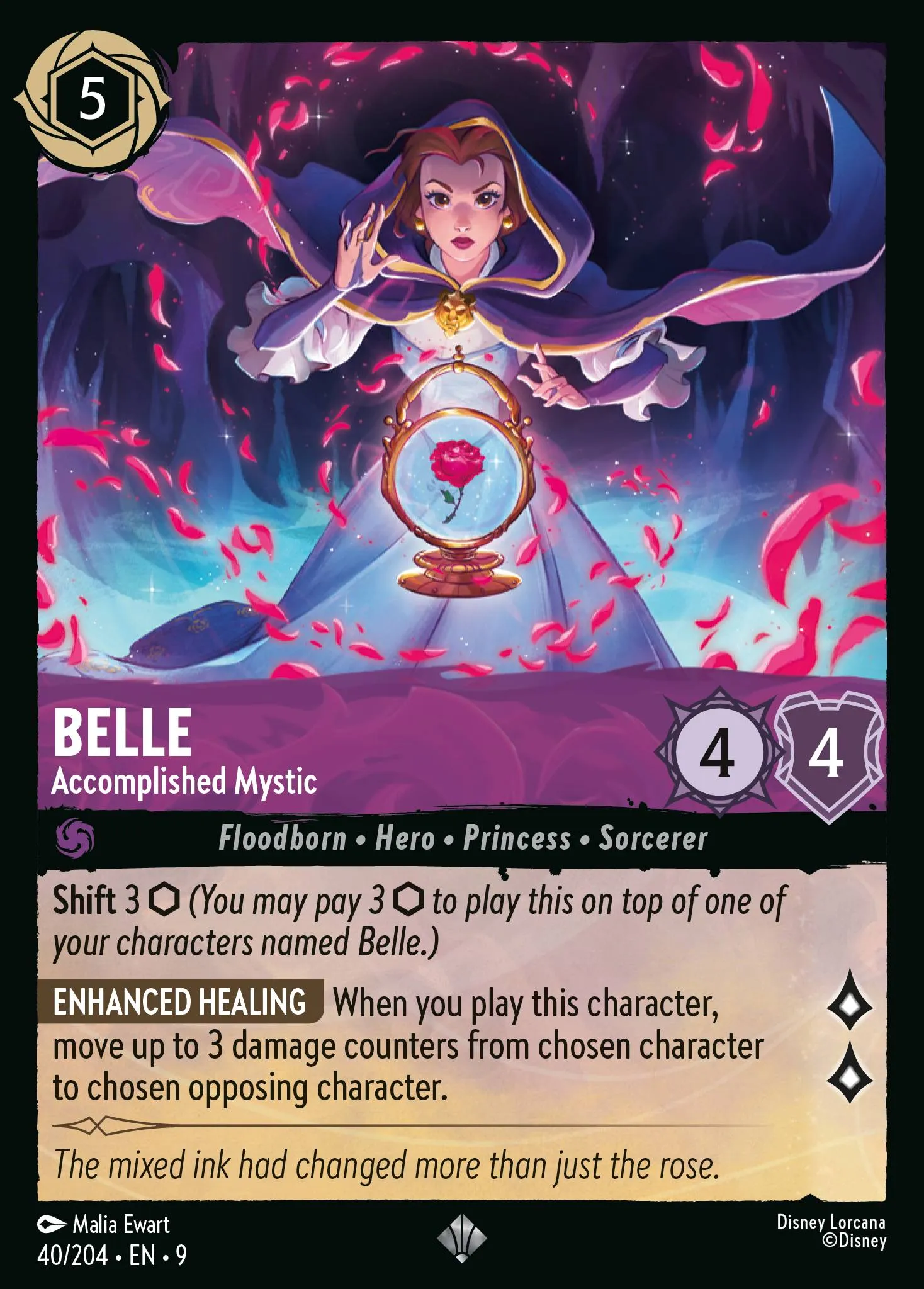Belle - Accomplished Mystic · Fabled 40/225