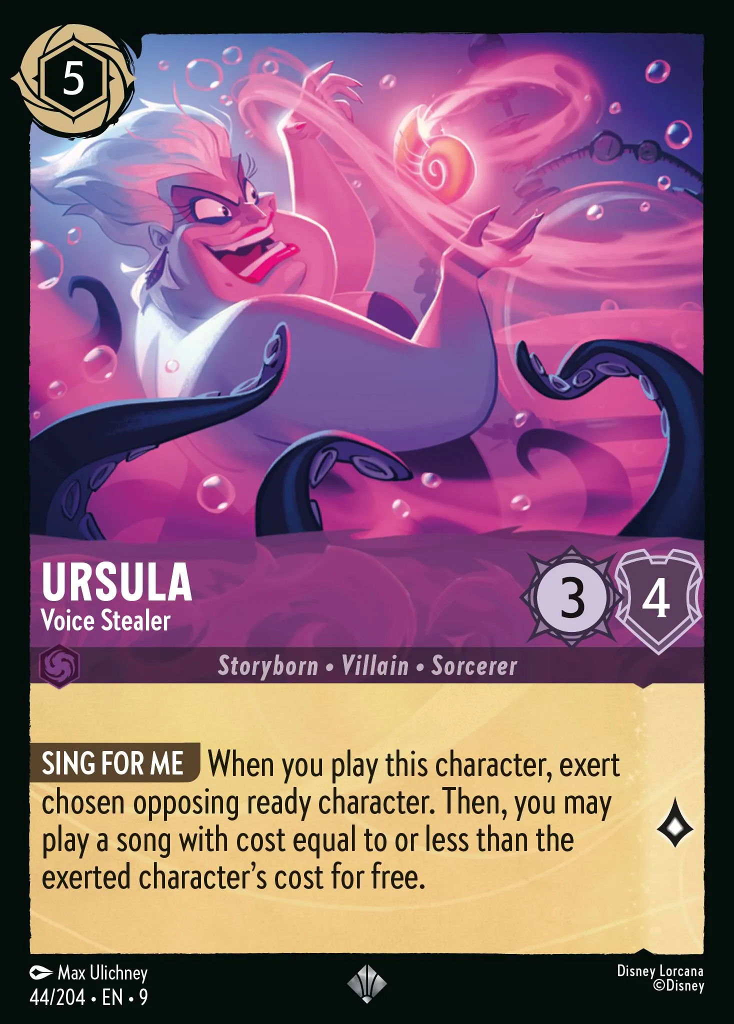 Ursula - Voice Stealer · Fabled 44/225