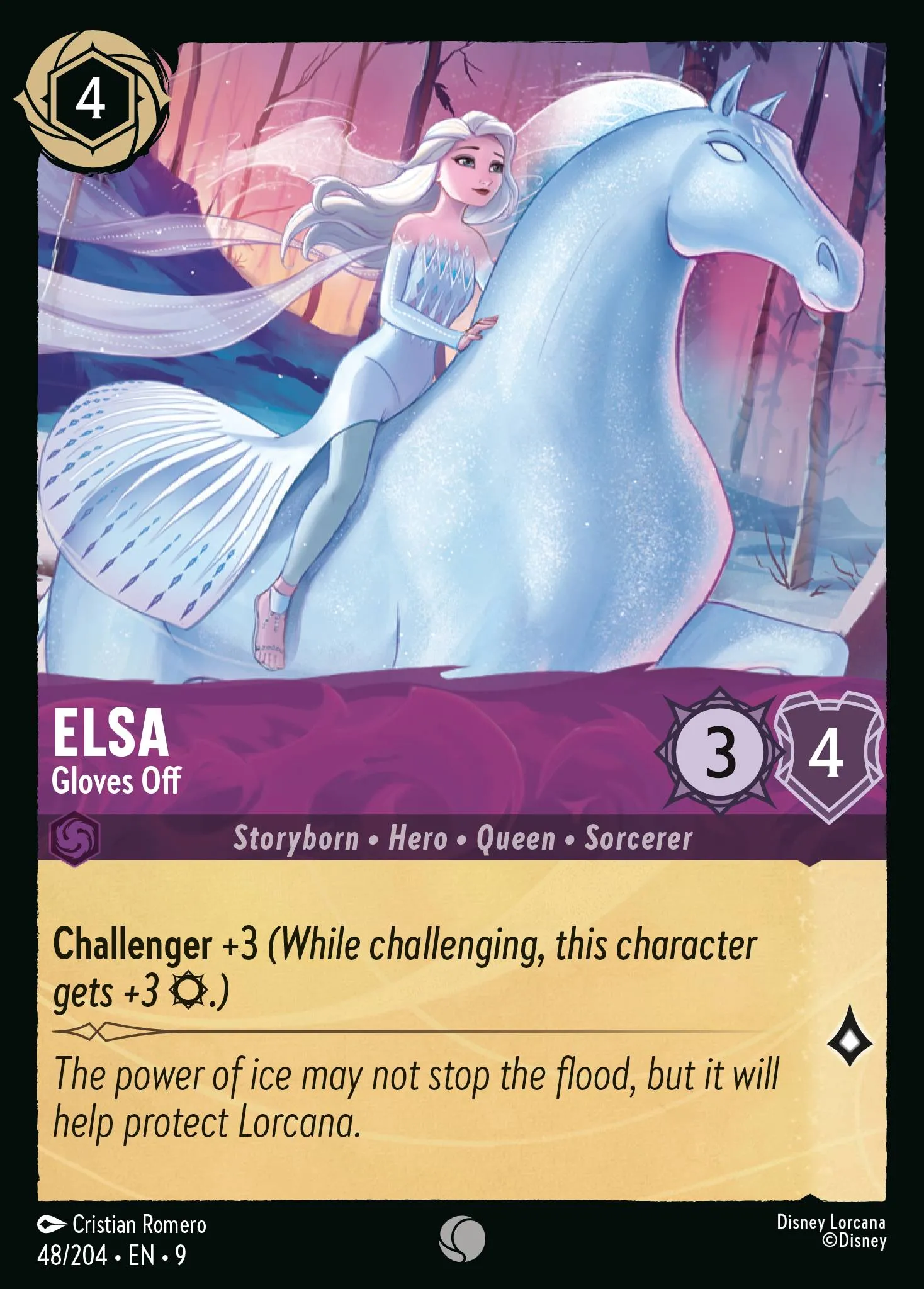 Elsa - Gloves Off · Fabled 48/225