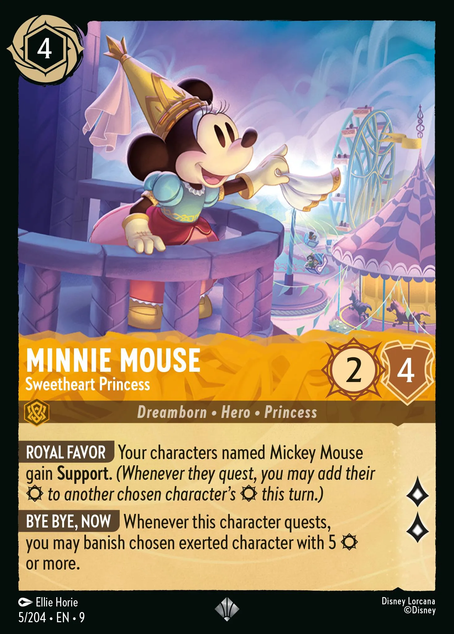 Minnie Mouse - Sweetheart Princess · Fabled 5/225