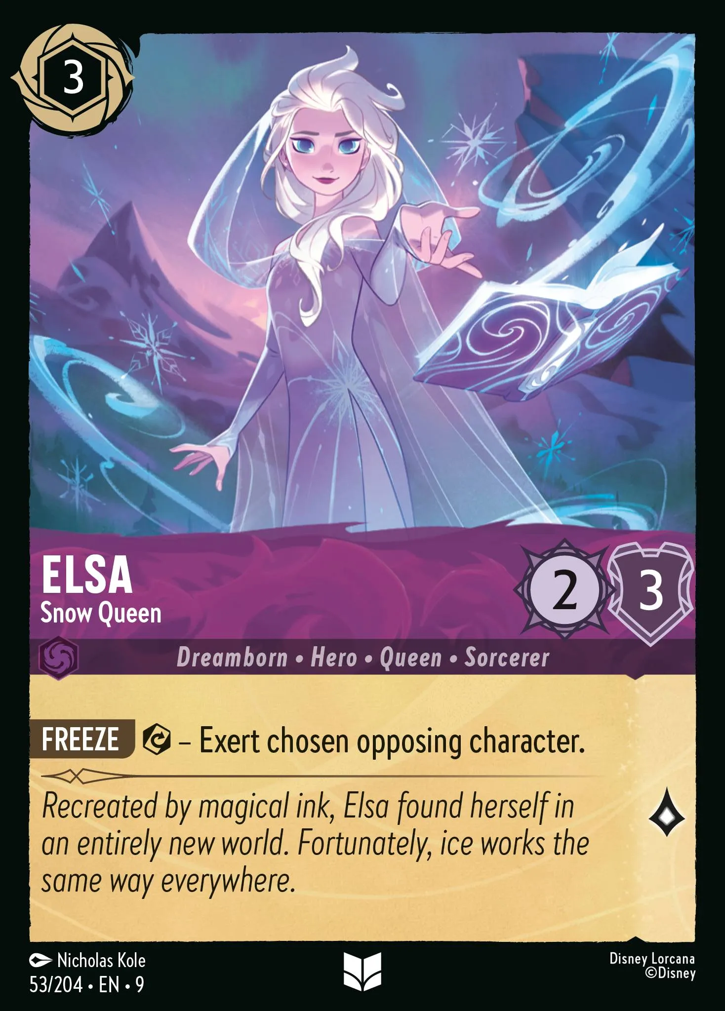 Elsa - Snow Queen · Fabled 53/225