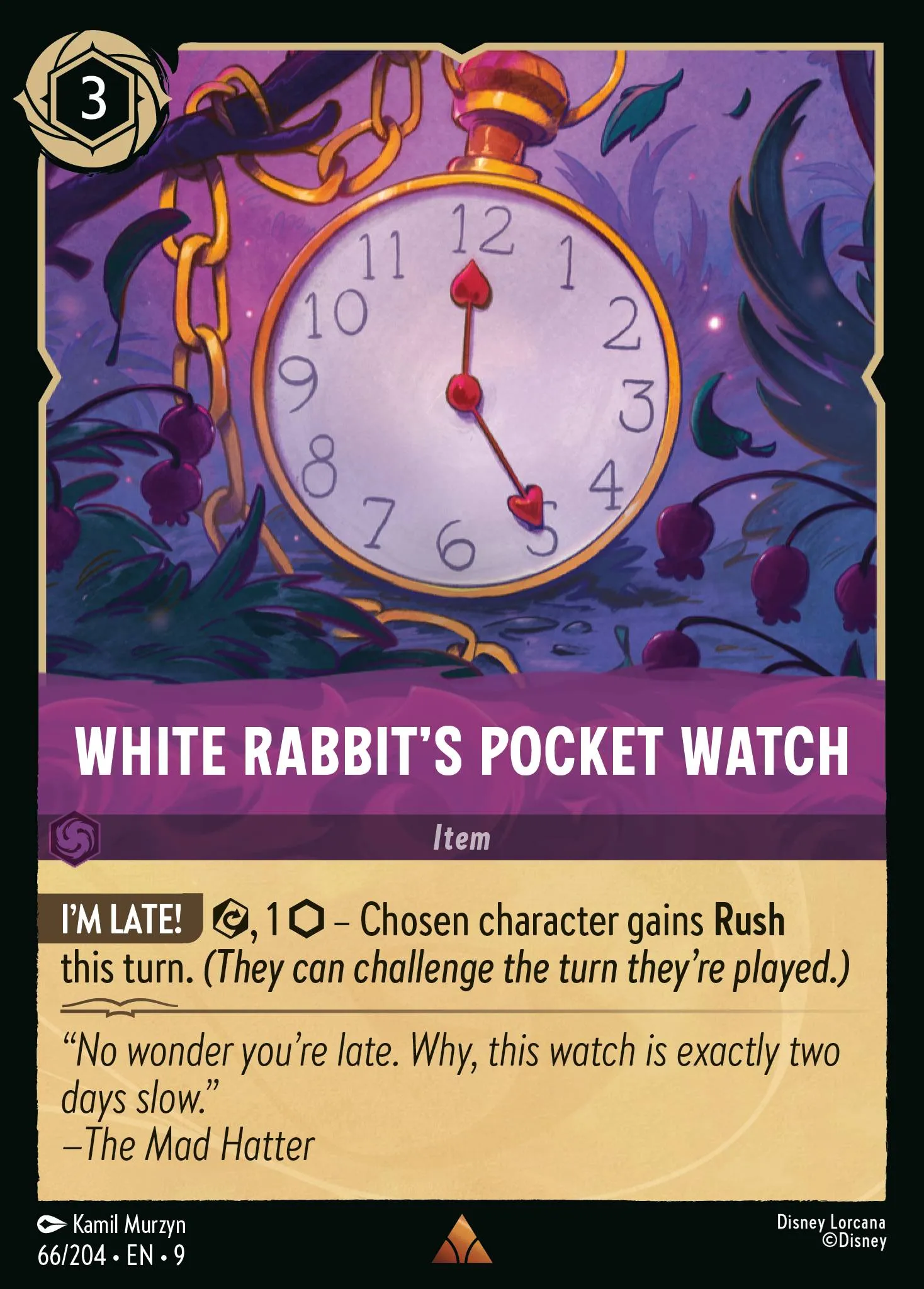 White Rabbit's Pocket Watch · Fabled 66/225