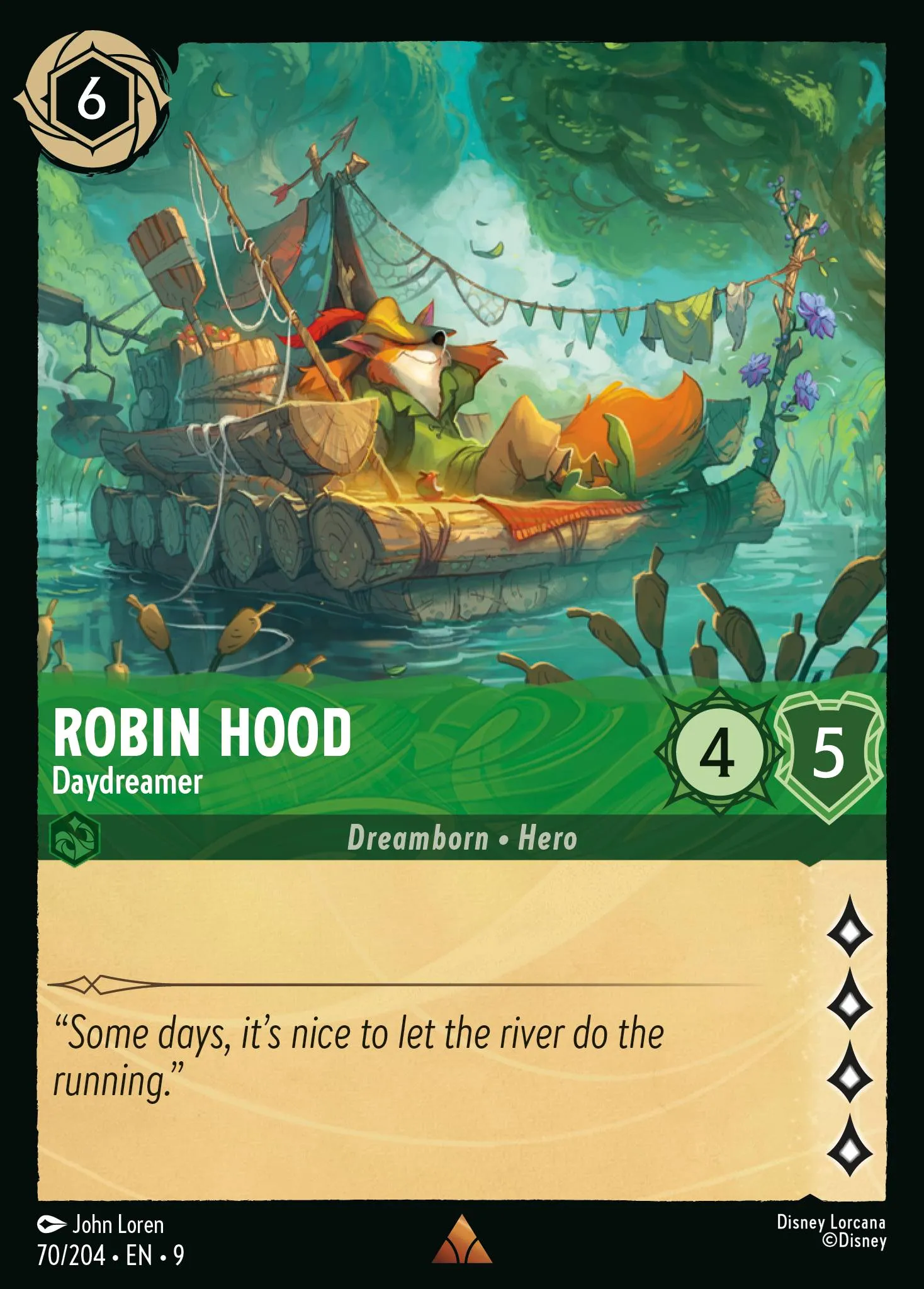 Robin Hood - Daydreamer · Fabled 70/225