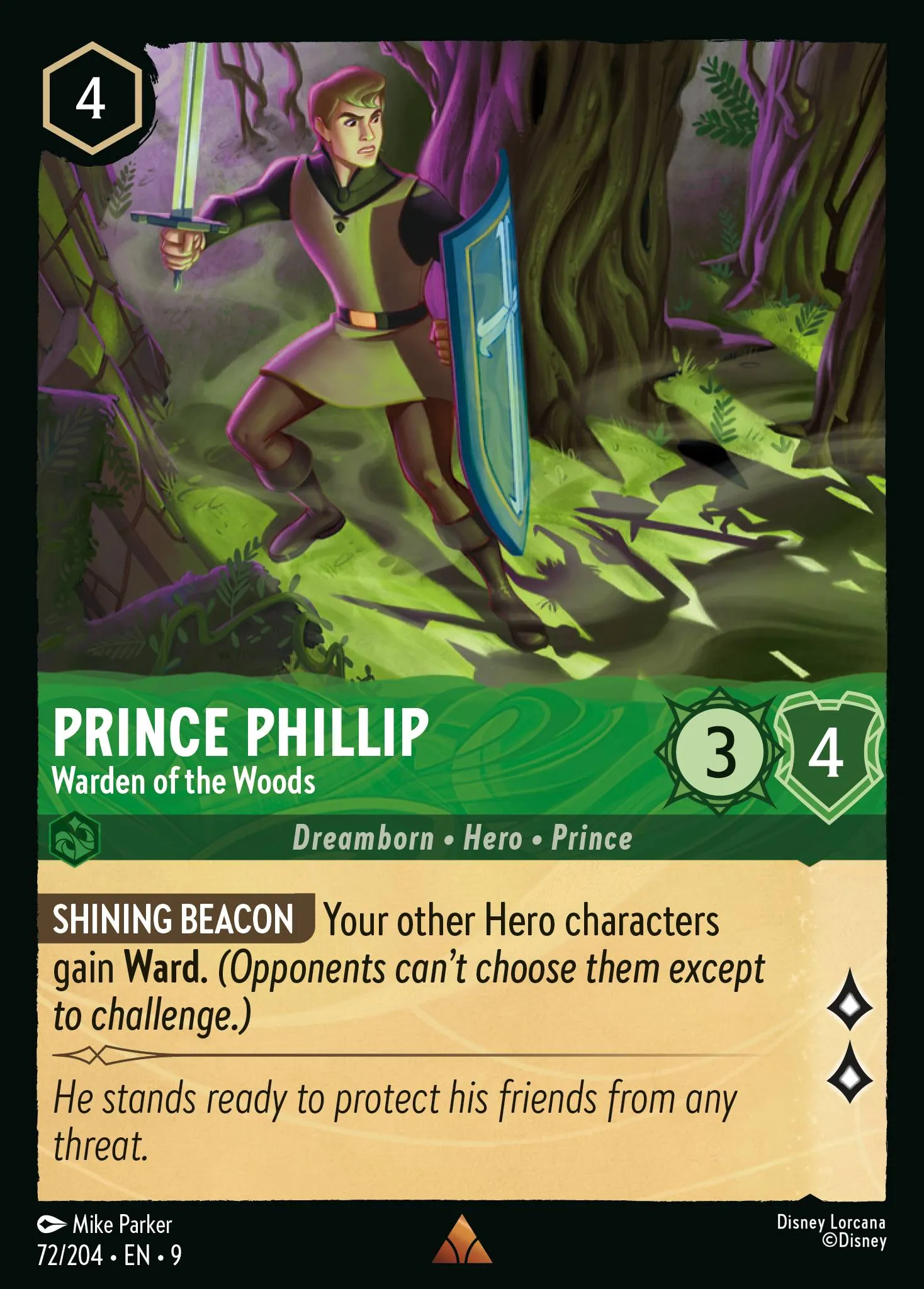 Prince Phillip - Warden of the Woods · Fabled 72/225