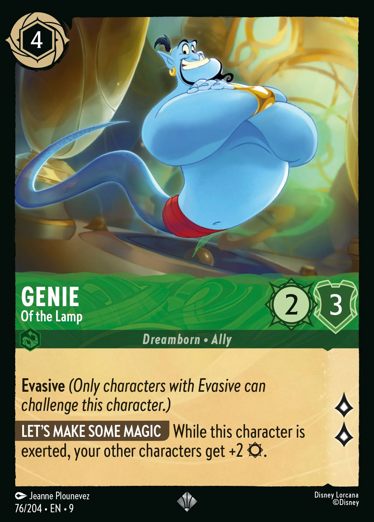 Genie - Of the Lamp · Fabled 76/225