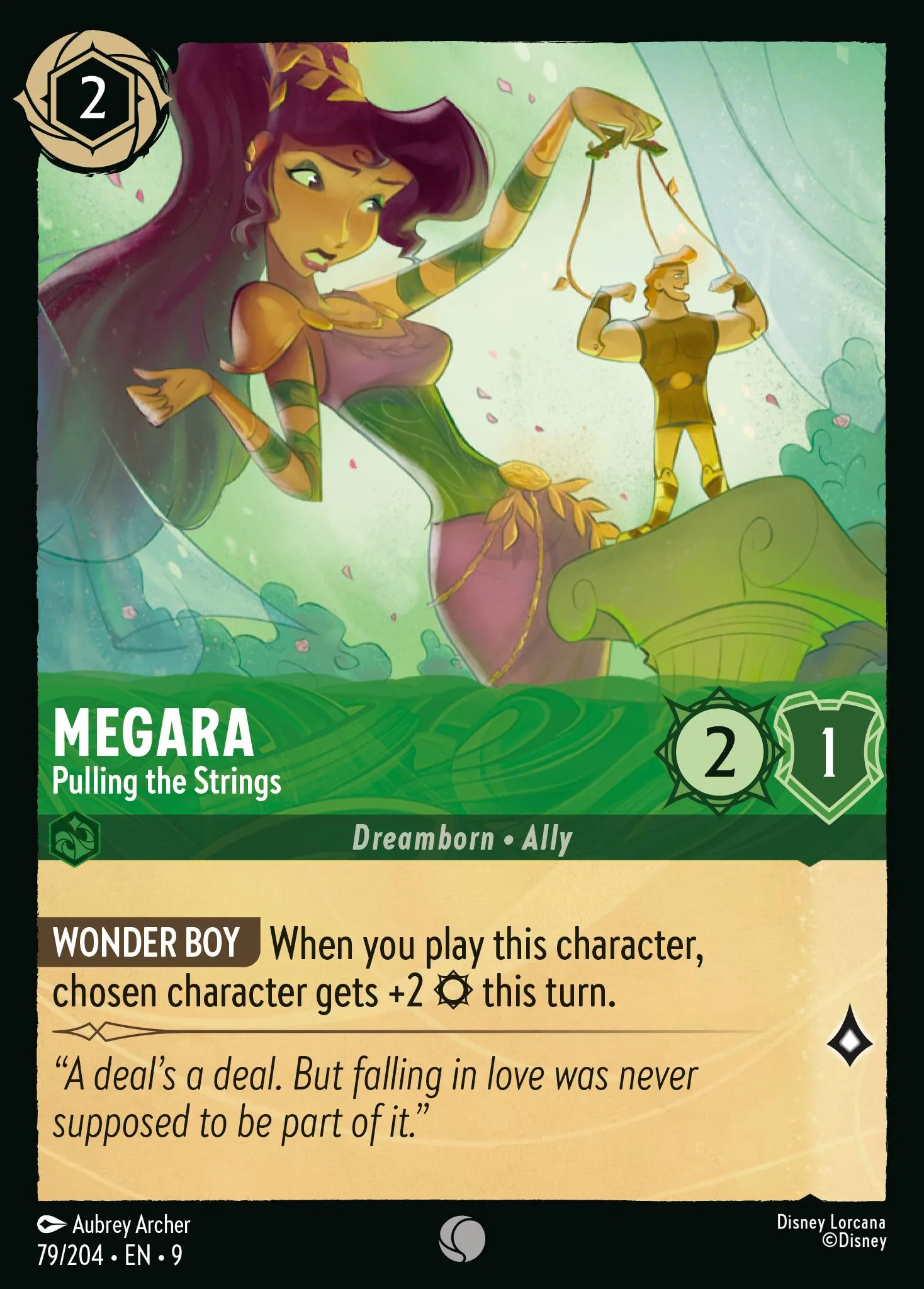 Megara - Pulling the Strings · Fabled 79/225