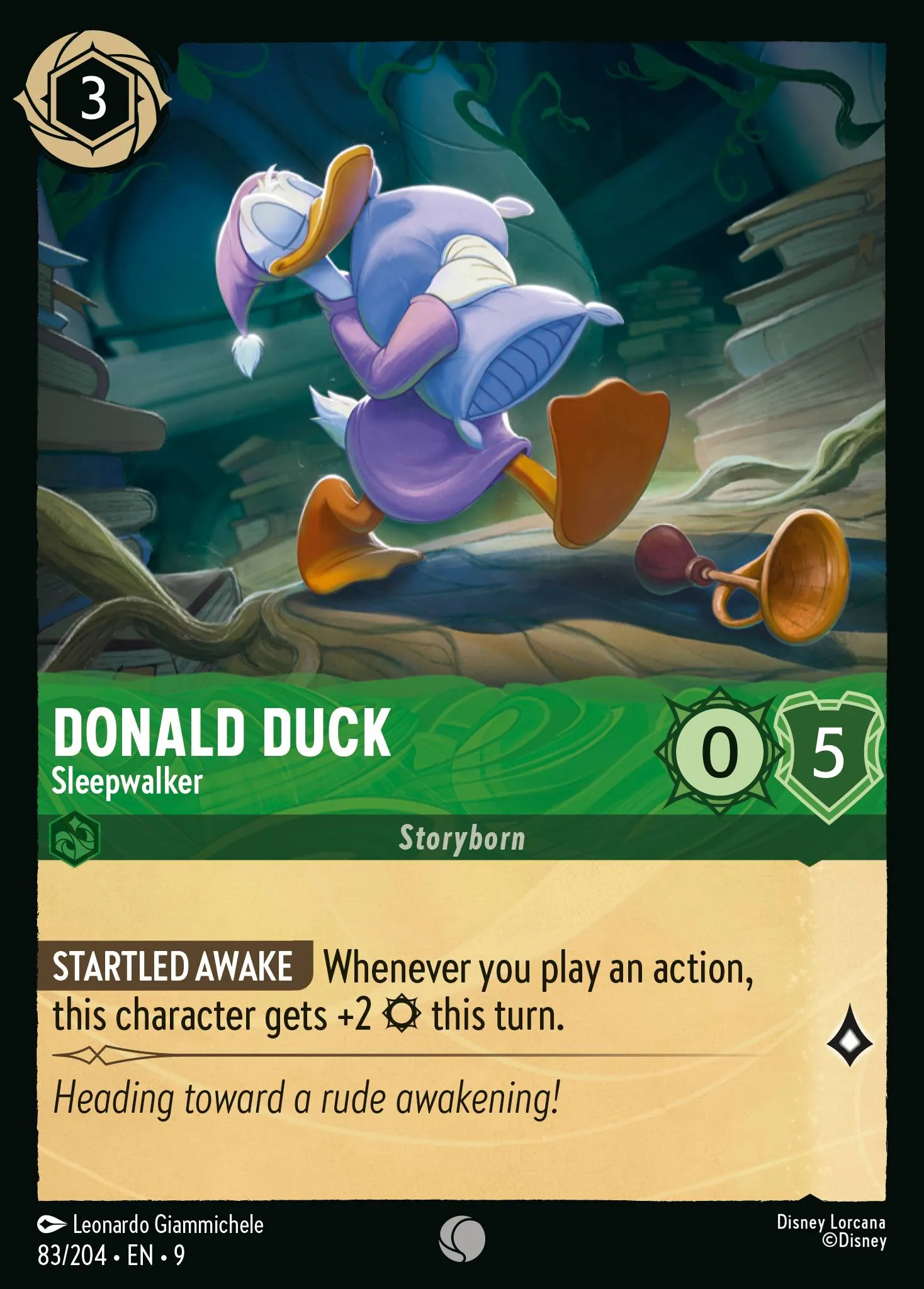 Donald Duck - Sleepwalker · Fabled 83/225