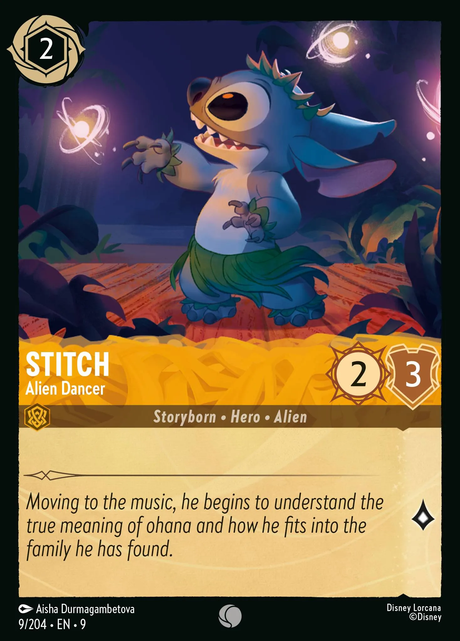 Stitch - Alien Dancer · Fabled 9/225
