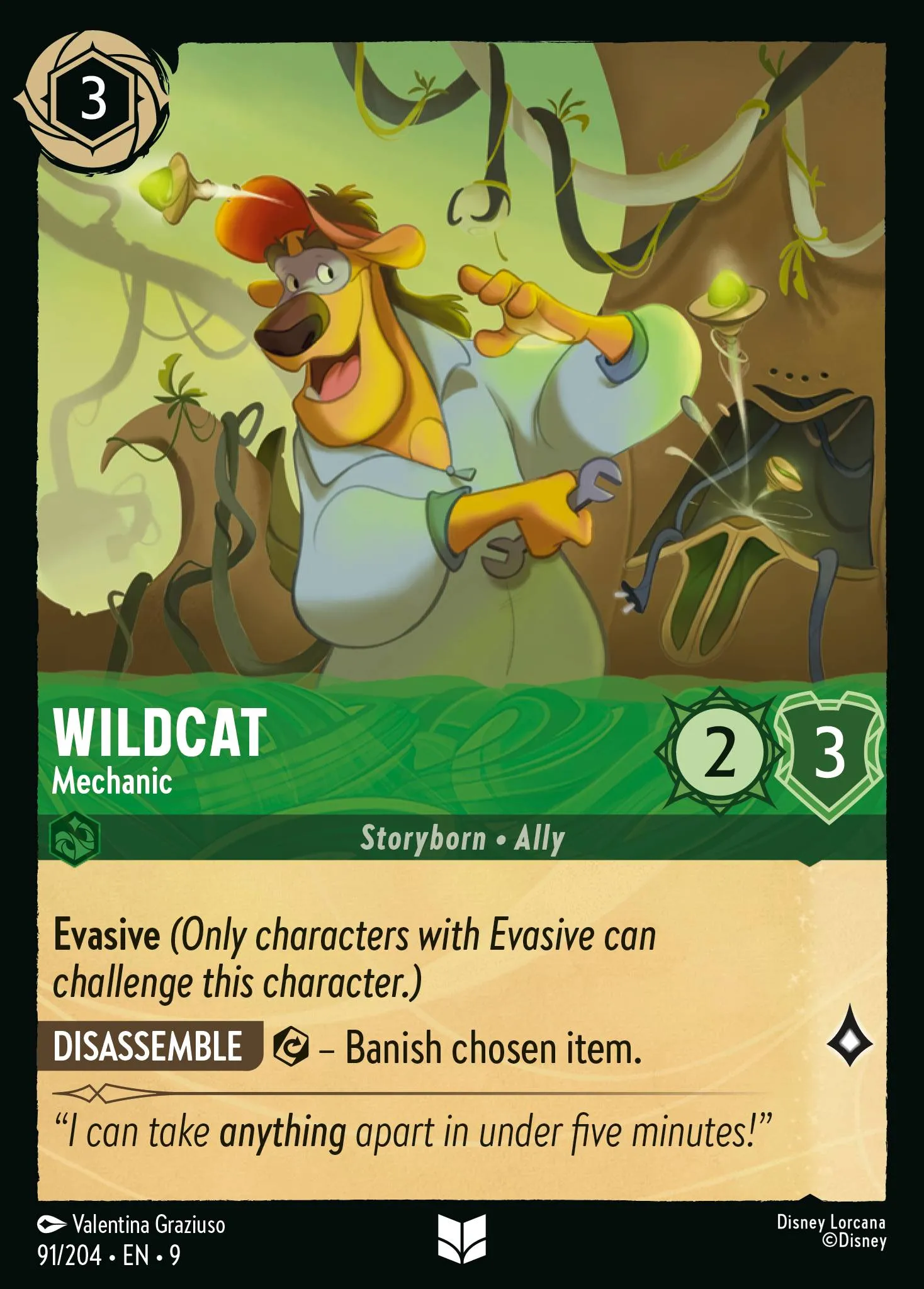 Wildcat - Mechanic · Fabled 91/225
