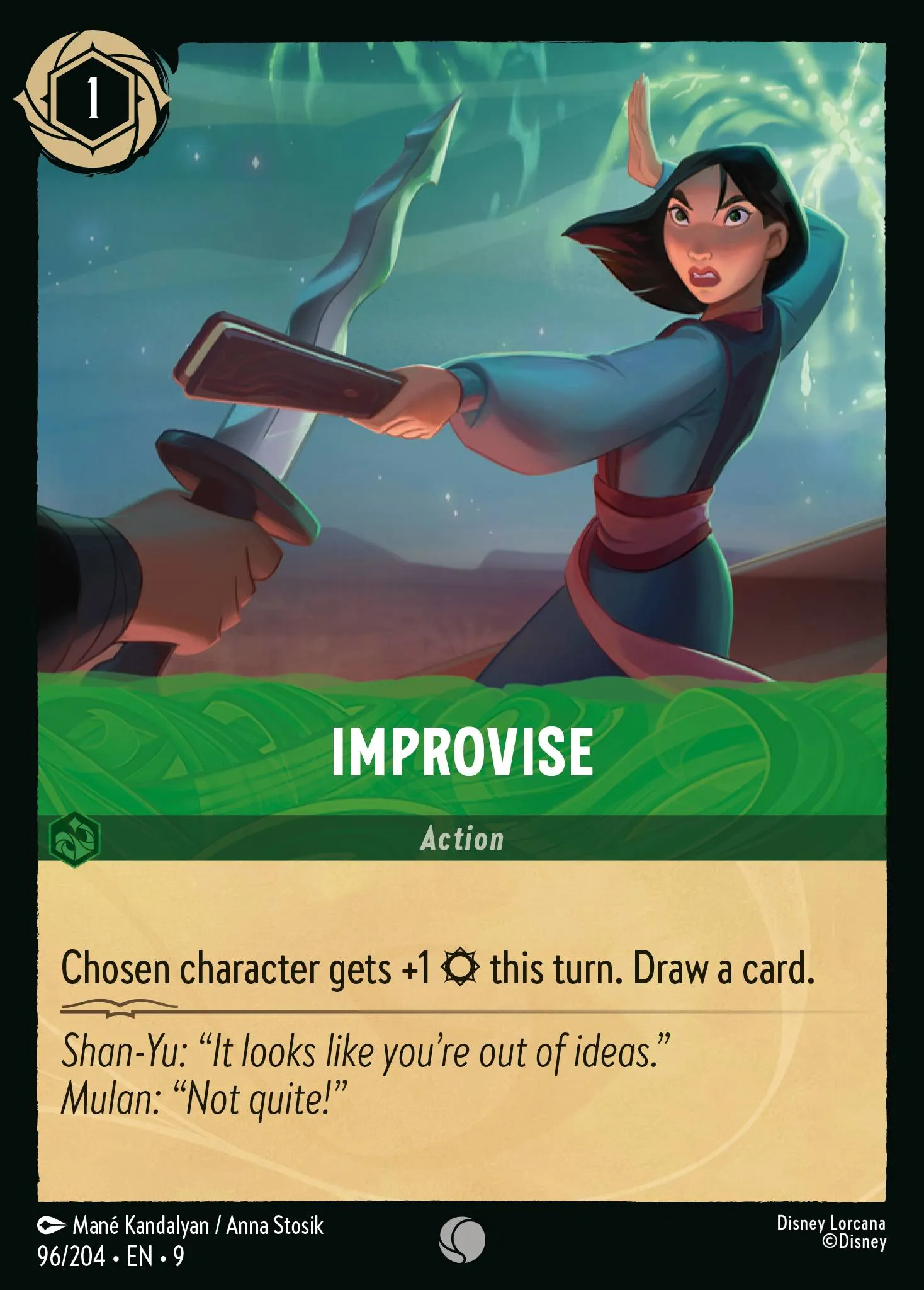 Improvise · Fabled 96/225