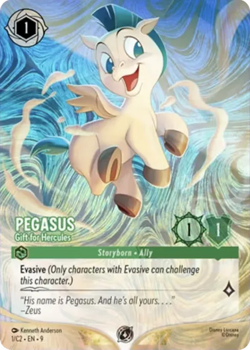 Pegasus - Gift for Hercules · Lorcana Challenge Year 3 1/14