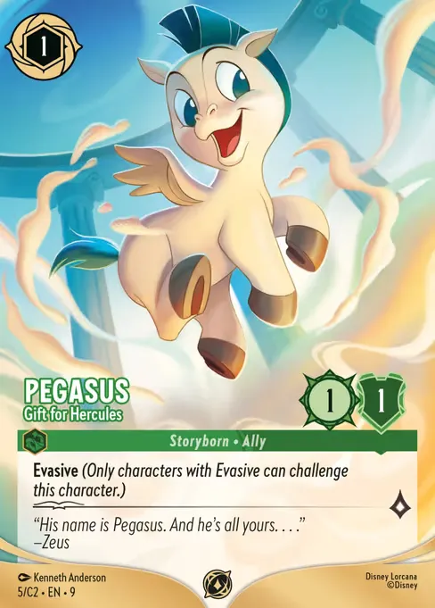 Pegasus - Gift for Hercules · Lorcana Challenge Year 3 5/14