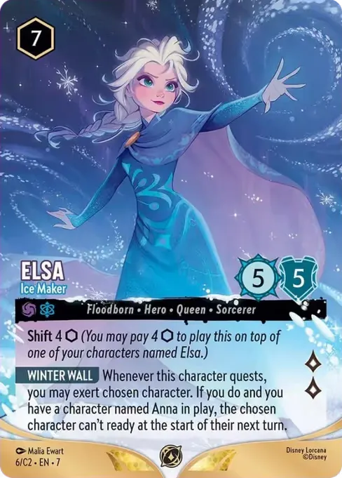Elsa - Ice Maker · Lorcana Challenge Year 3 6/14