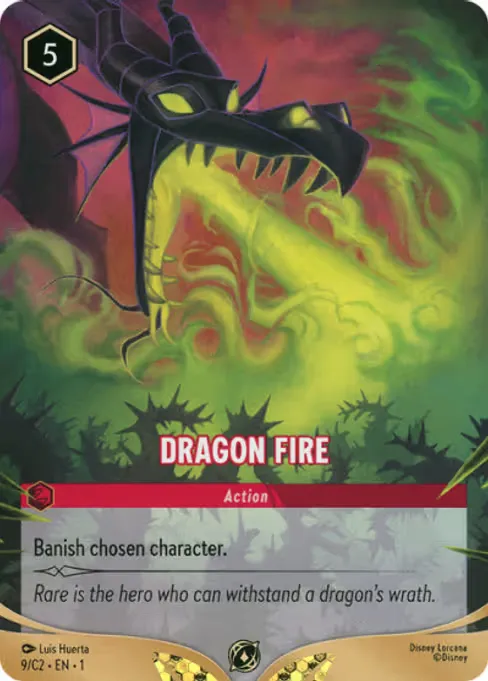 Dragon Fire · Lorcana Challenge Year 3 9/14