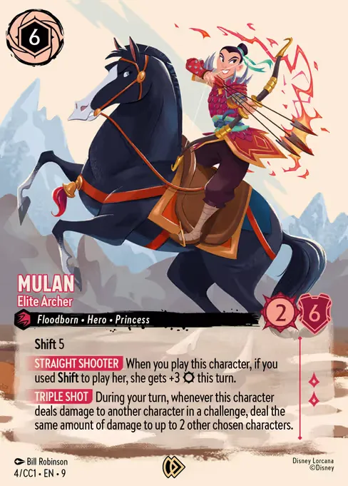 Mulan - Elite Archer · Curator's Collection: Heroines Edition 4/6