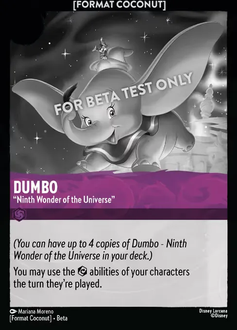 Dumbo - "Ninth Wonder of the Universe" · Format Coconut 10/18