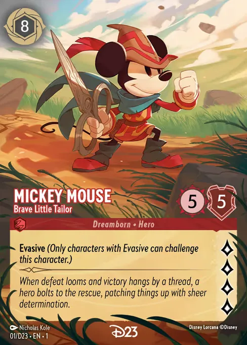Mickey Mouse - Brave Little Tailor · D23 Collection 1/16