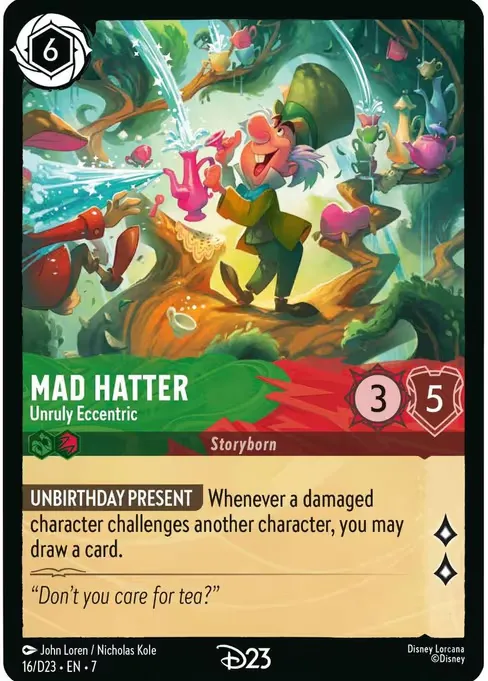 Mad Hatter - Unruly Eccentric · D23 Collection 16/9