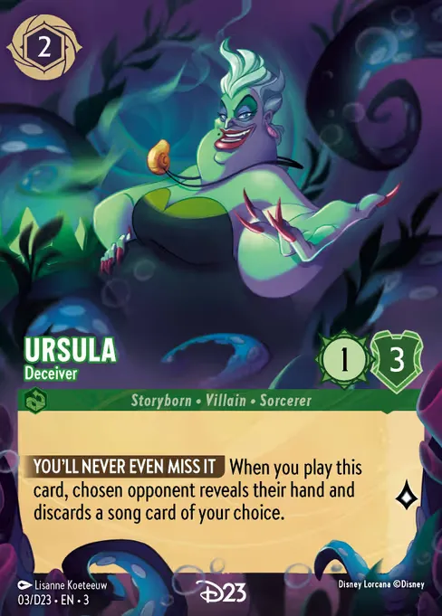 Ursula - Deceiver · D23 Collection 3/9