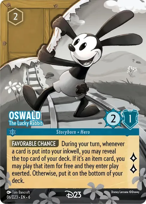 Oswald - The Lucky Rabbit · D23 Collection 6/16