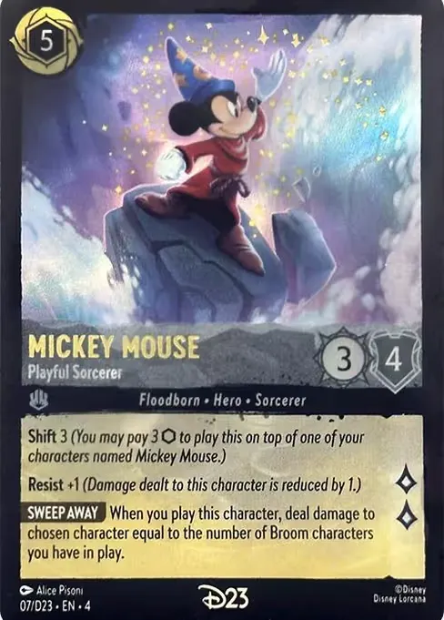 Mickey Mouse - Playful Sorcerer · D23 Collection 7/9