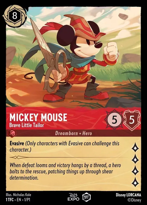 Mickey Mouse - Brave Little Tailor · Promo Set 1 1/41