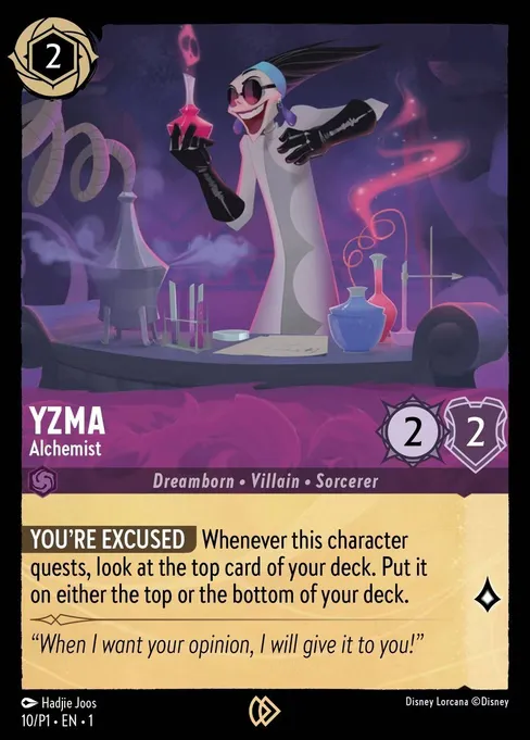 Yzma - Alchemist · Promo Set 1 10/41