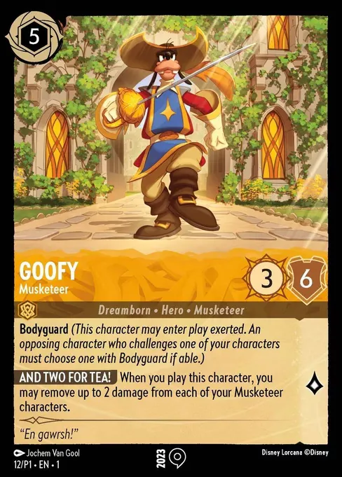 Goofy - Musketeer · Promo Set 1 12/41