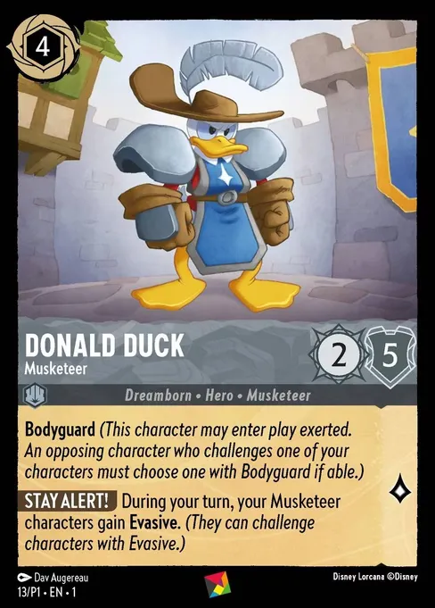 Donald Duck - Musketeer · Promo Set 1 13/41