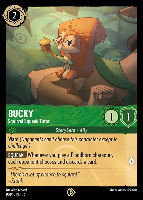 Bucky - Squirrel Squeak Tutor · Promo Set 1 15/41