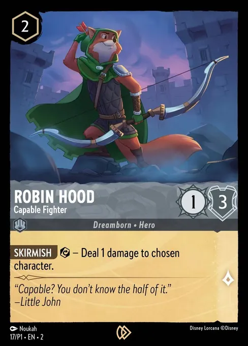 Robin Hood - Capable Fighter · Promo Set 1 17/41