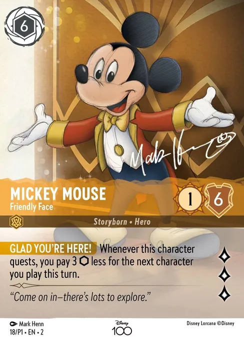 Mickey Mouse - Friendly Face · Promo Set 1 18/41