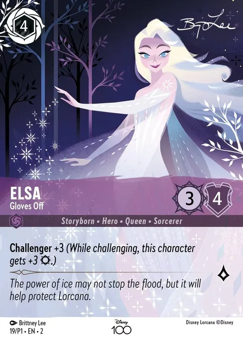 Elsa - Gloves Off · Promo Set 1 19/41